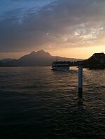 Fotoimpressionen Weggis und Vierwaldstätter See